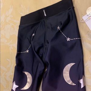 Work out ultra or leggings with us moon and stars.
